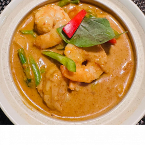 Gaeng Phed Gung - Thai Red Curry Prawn
